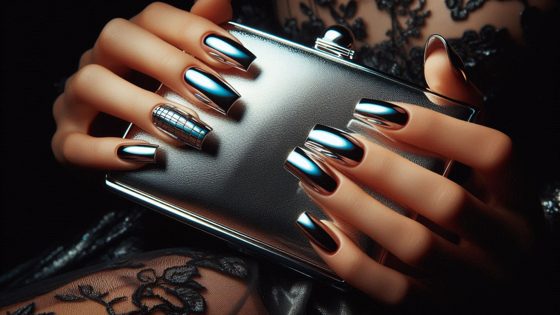 15 Chic Short Square French Tip Nail Ideas