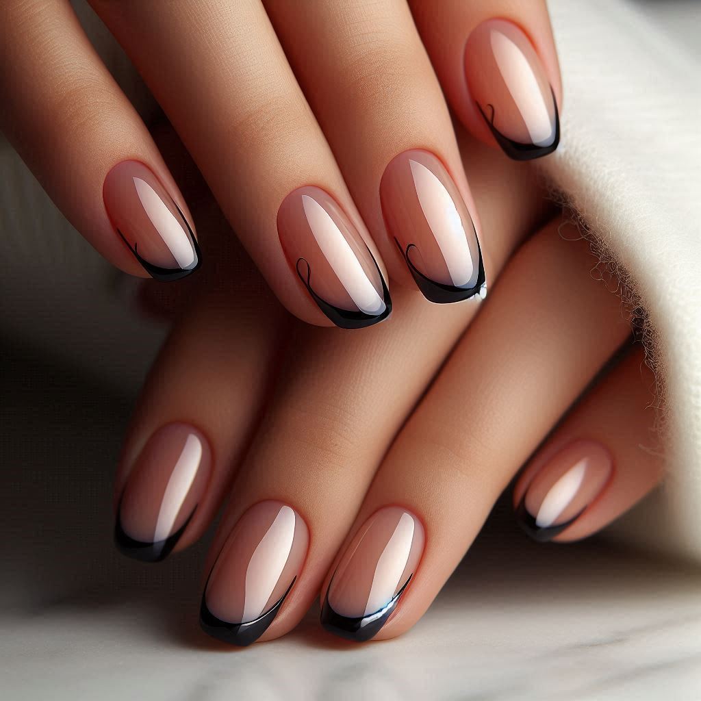  Minimalist Black Tip with Negative Space