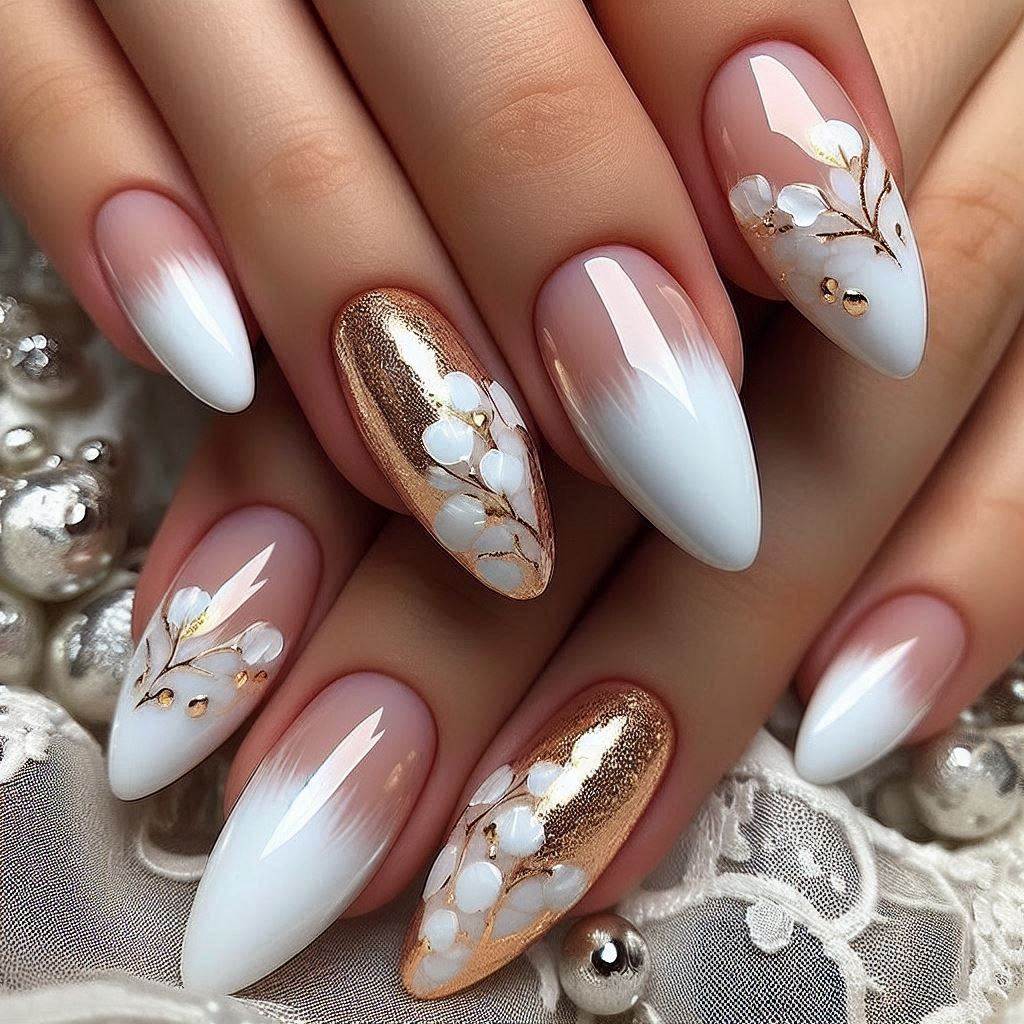Milky Pearl French Tips