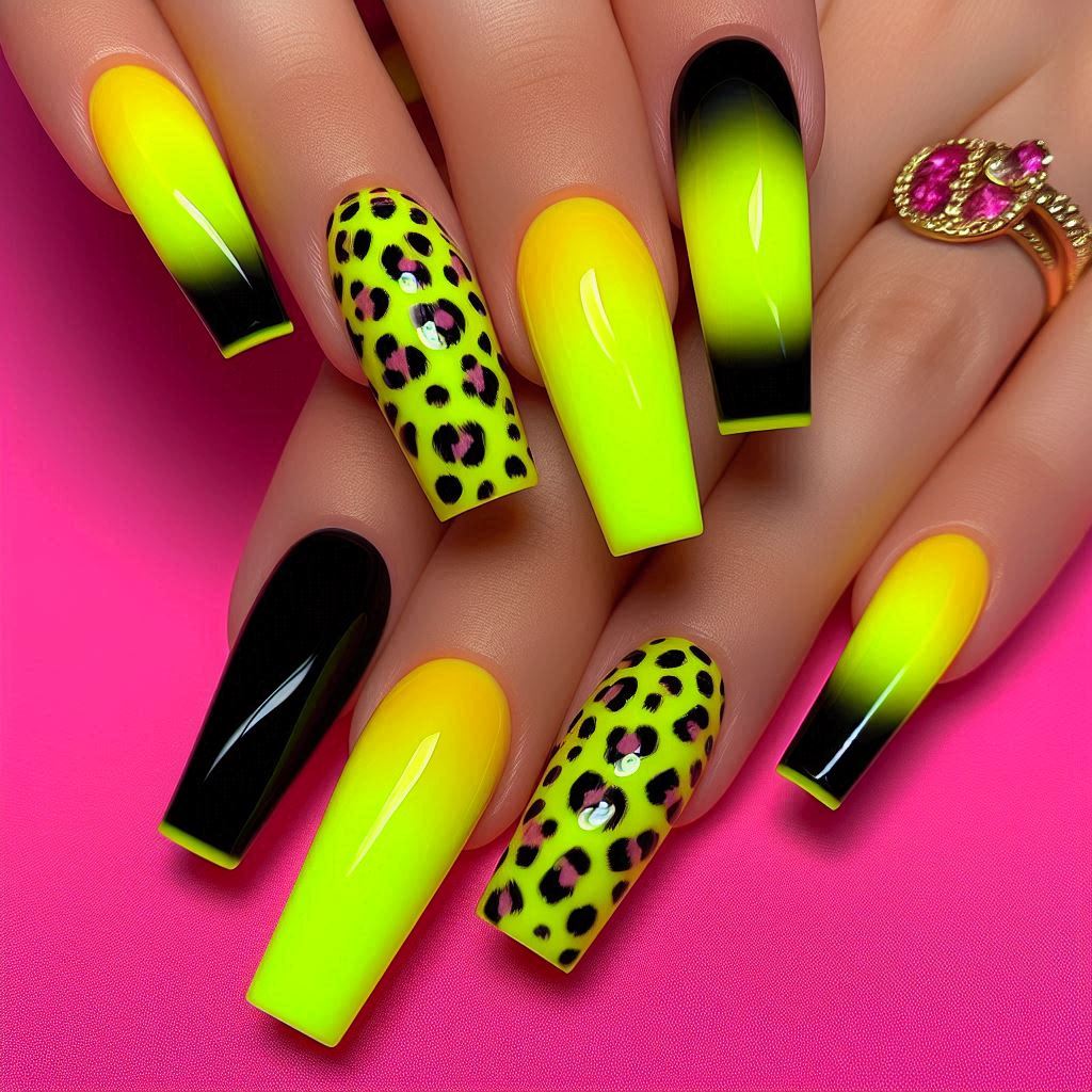 Neon Cheetah Pop