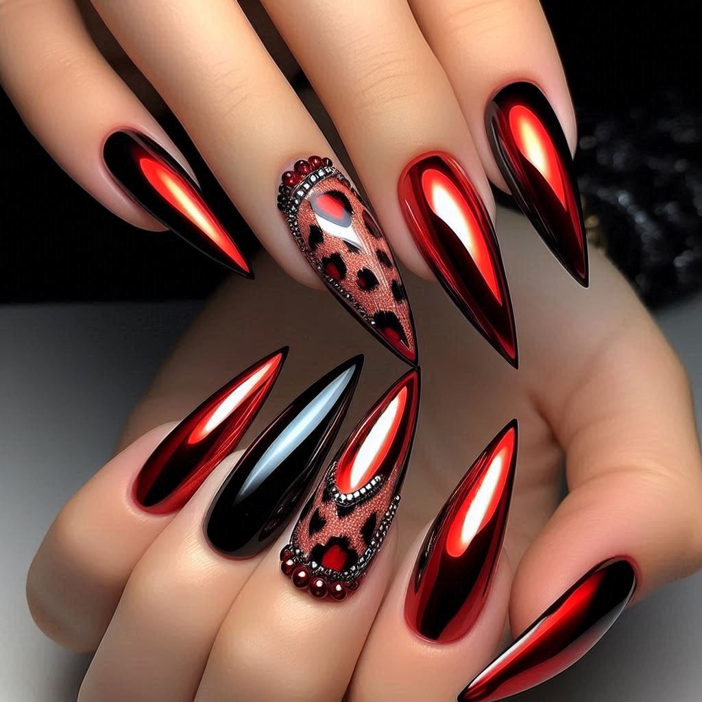 Red Chrome Cheetah