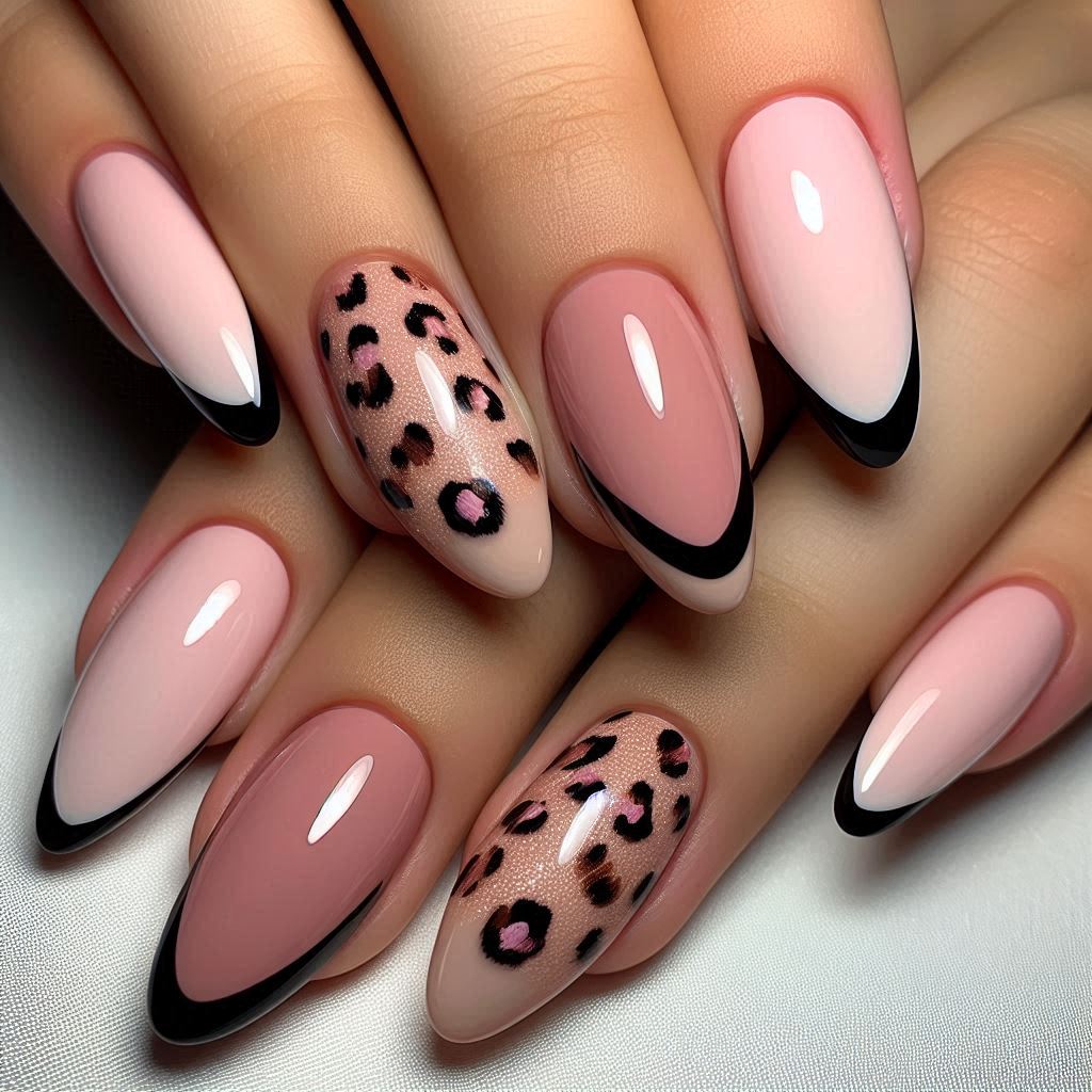 Soft Pink Meets Wild Print