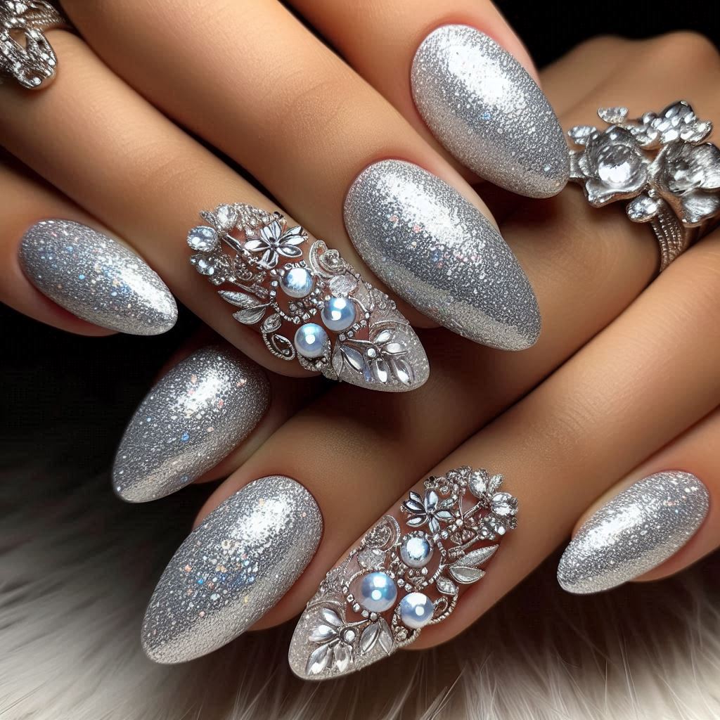 All-Over Glitter with Sculpted Shine