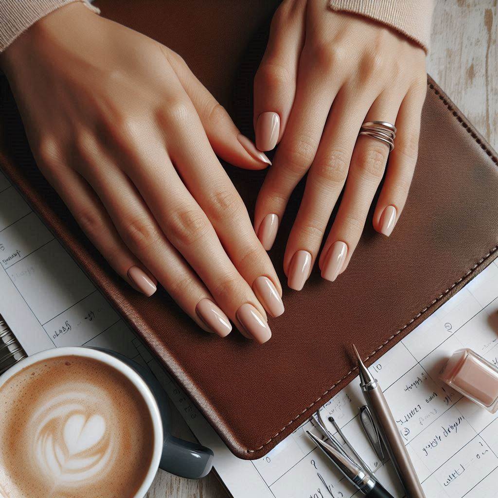 Classic Nude Nails