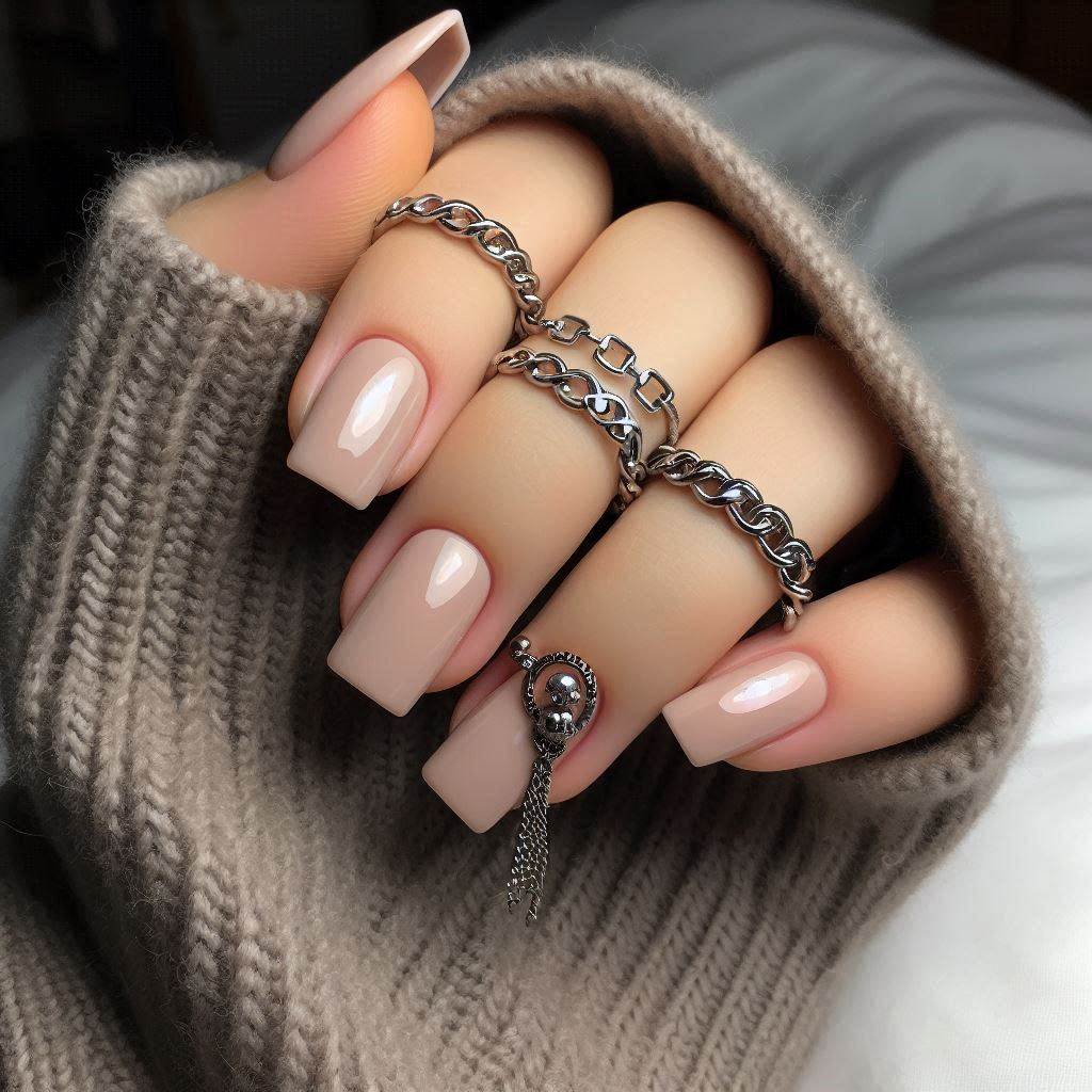 Charms & Chains for Edgy Vibes