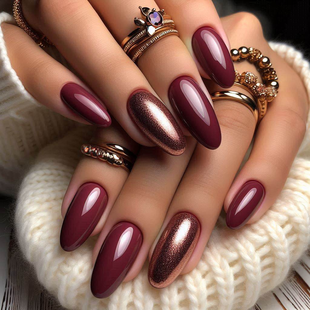 Burgundy Maroon Elegance