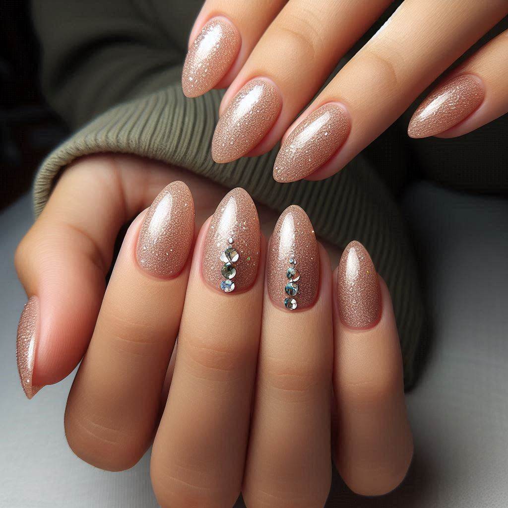 Minimalist Glitter with Micro-Bling