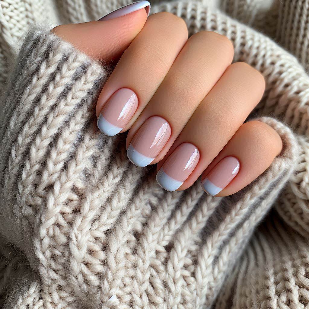 French Tip with a Twist