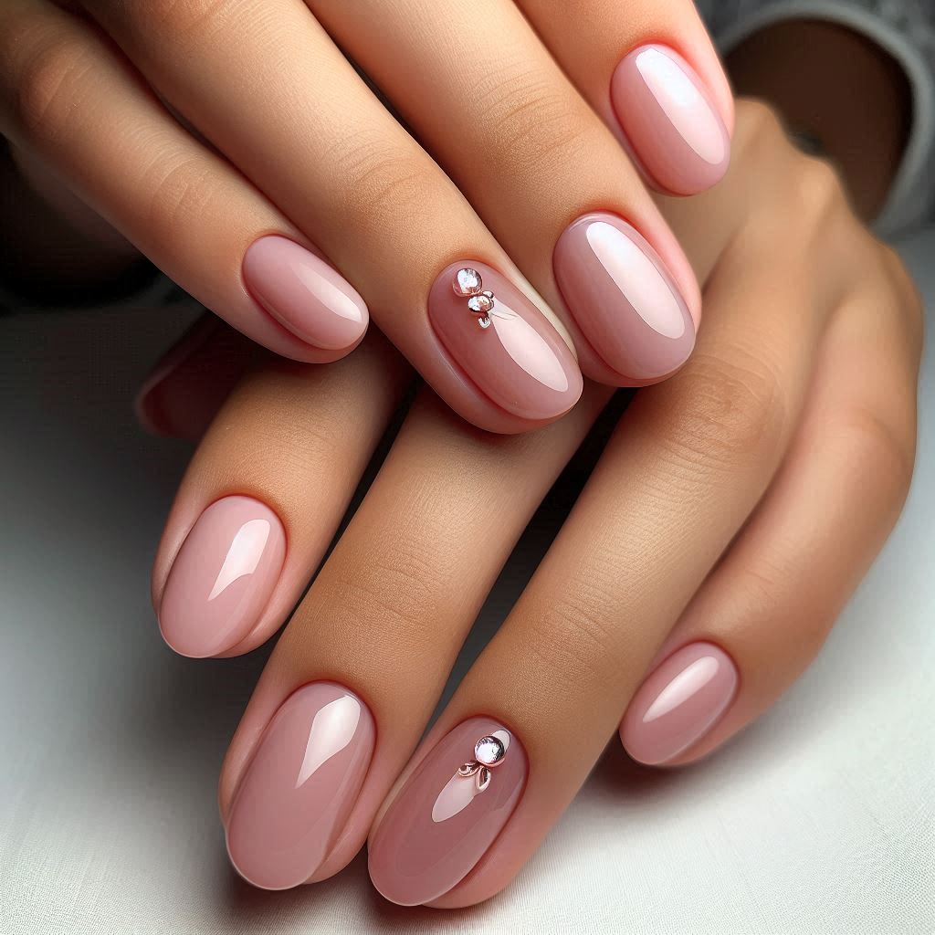 Short Round Sheer Pink