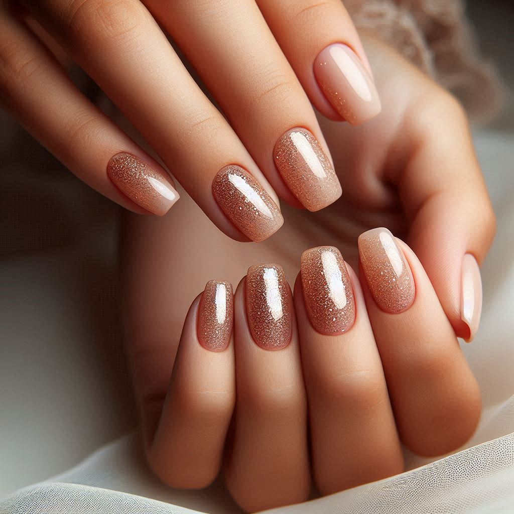 Elegant Glitter Fade