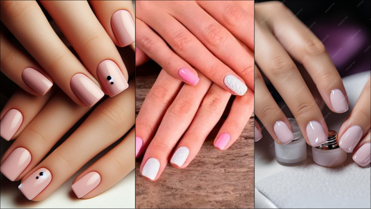 18 Short Nail Designs Pink Base That’ll Steal Your Heart 💖